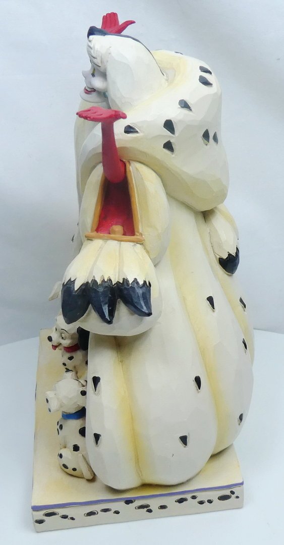 Disney Enesco Traditions Figurine Jim Shore : Cruella deVil 101 Dalmatiens 6005970