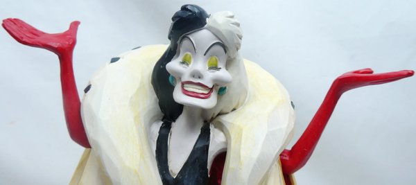 Disney Enesco Traditions Figur Jim Shore : Cruella deVil 101 Dalmatiner