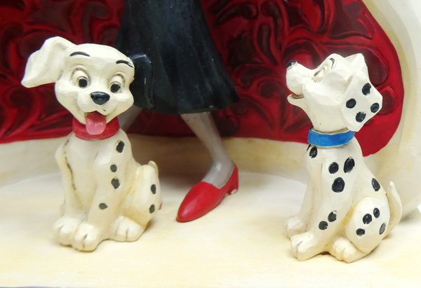 Disney Enesco Traditions Figur Jim Shore : Cruella deVil 101 Dalmatiner 6005970