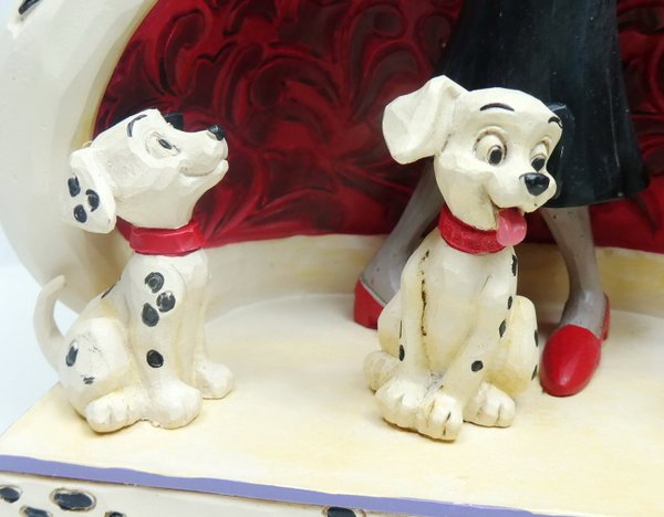 Disney Enesco Traditions Figur Jim Shore : Cruella deVil 101 Dalmatiner 6005970