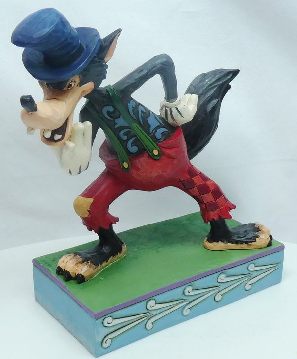 Disney Enesco Traditions Figur Jim Shore : Ede wolf Silly Symphony Big Bad Wolf