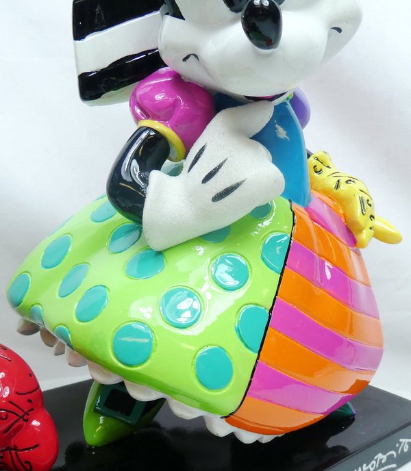Figurine Disney Enesco Romero Britto : Mickey et Minnie Mouse Chevalier et Miss