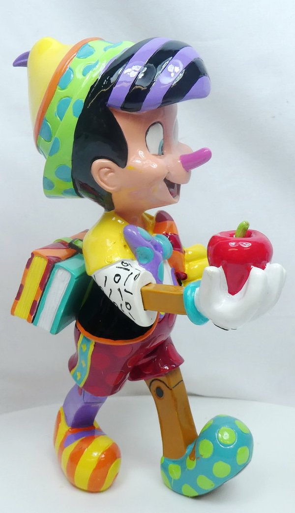Disney Enesco Romero Britto Figur : Pinocchio 80 Jahre Edition