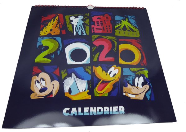 Disney Disneyland Paris 2020 calendar Kalender calendrier mickey minnie goofy do