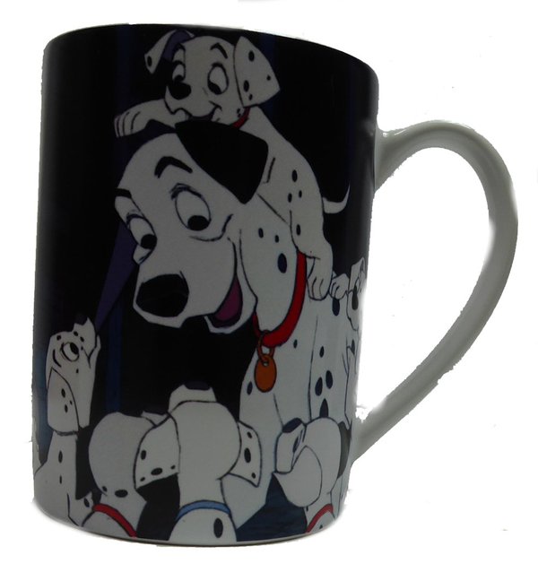 Disney Disneyland Paris MUG Kaffeetasse Tasse Pott 101 Dalmatiner
