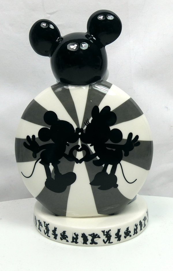Disney Figur English Ladies Porzellan Mickey Mouse Vintage