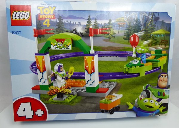 Disney  LEGO 10771 - Disney Pixar's Toy Story 4, Buzz wilde Achterbahnfahrt