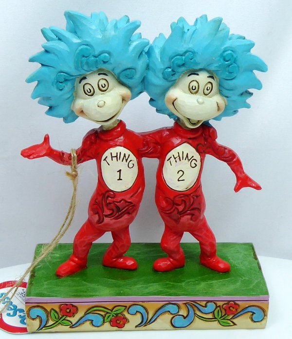 Disney Figur Enesco Traditions Shore Dr. Seuss 6002908 Thing 1 and Thing 2
