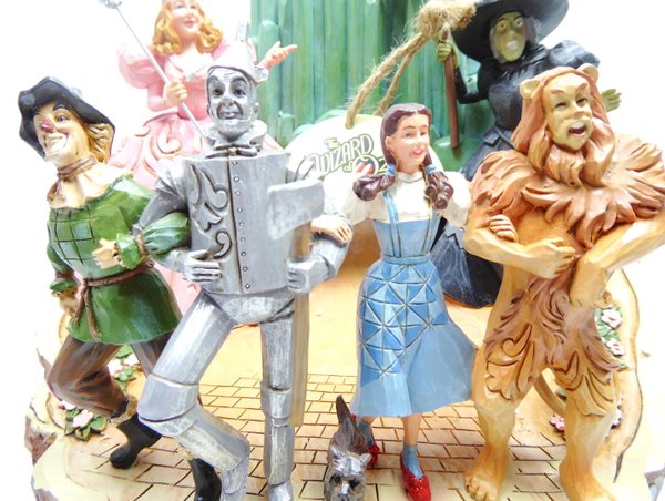 Figur Traditions Shore Wizard of OZ 6005078 Wizard of Oz Carved By Heart