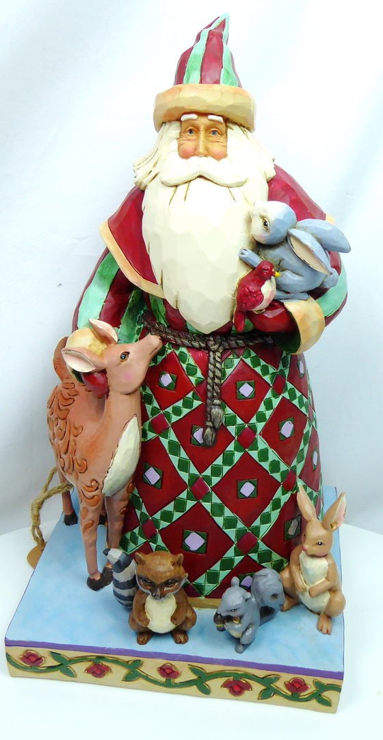 Figur Enesco Traditions Shore Weihnachten 4040146 With Woodland Weihnachtsmann