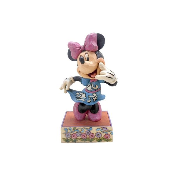 Disney Figur Enesco Traditions Jim Shore 4049638 Minnie Mouse Call  me