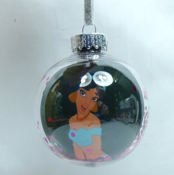 Disney Weihnachtsbaumschmuck Hanging Ornament Widdop : Kugel mit Bild Aladdin