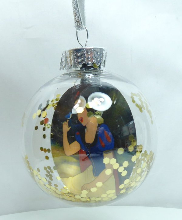 Disney Weihnachtsbaumschmuck Hanging Ornament Widdop : Kugel mit Bild Schneewittchen