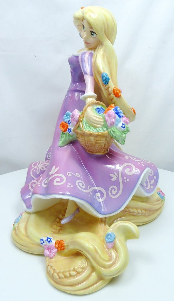 Disney Figur English Ladies Porzellan mit 24k Gold Anteil : Rapunzel