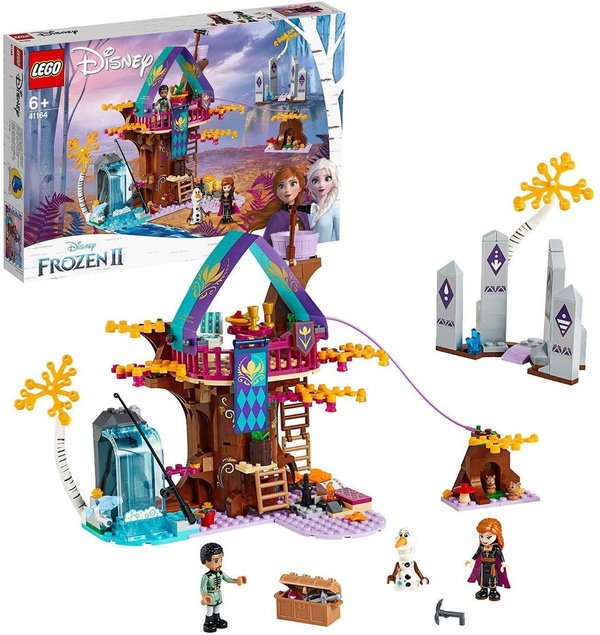 LEGO® Disney: Prinzessinen - Märchenbuch Frozen II Eiskönigin Anna Elsa Baumhaus