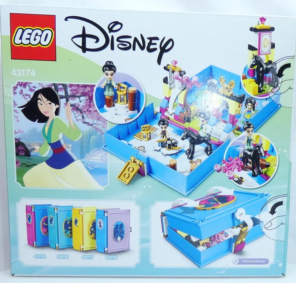 LEGO® Disney: Prinzessinen - Märchenbuch Mulan 43174