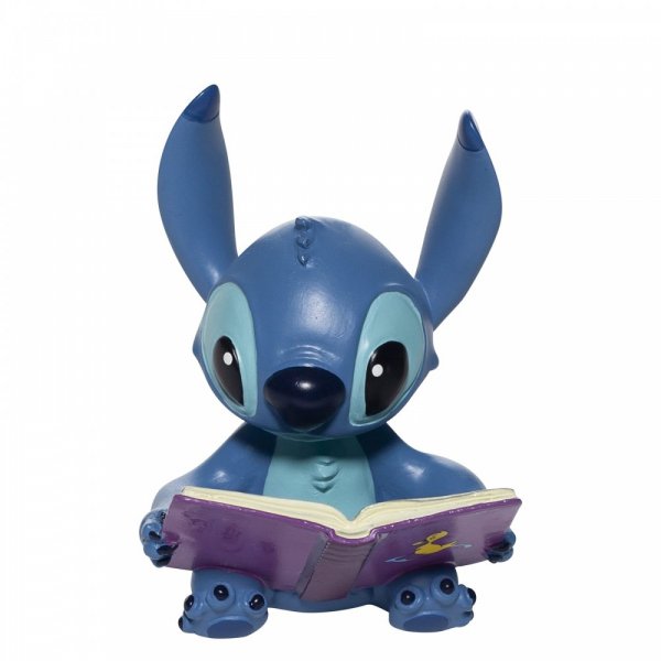Disney Enesco Showcase Stitch mit Buch Figur