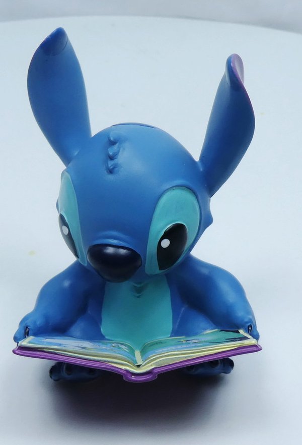 Disney Enesco Showcase Stitch mit Buch Figur
