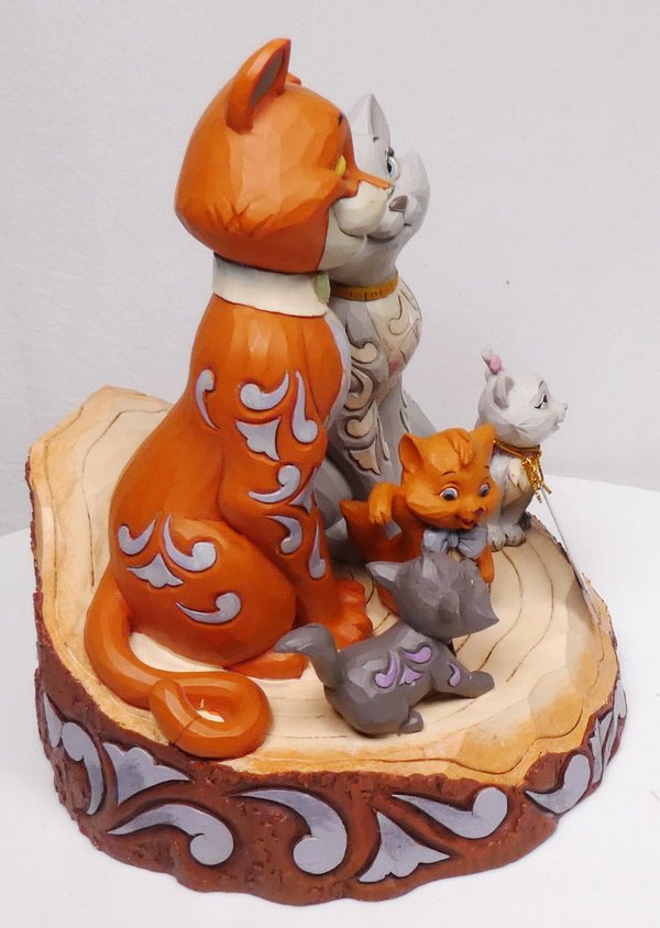 Disney Enesco Jim Shore Traditions 6007057 Carved by Heart Aristocats