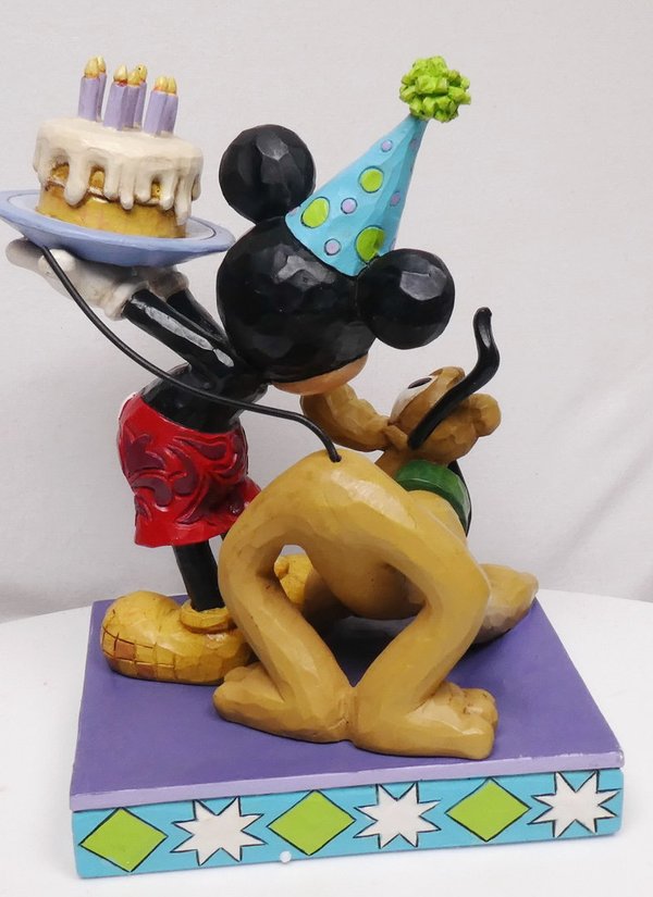 Disney Enesco Jim Shore Traditions 6007058 Mickey Mouse und Pluto