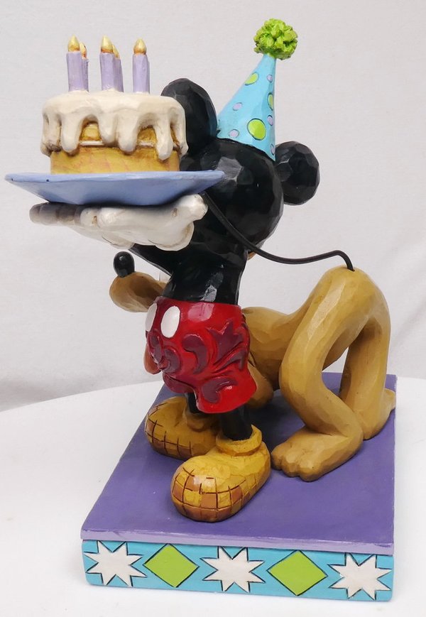 Disney Enesco Jim Shore Traditions 6007058 Mickey Mouse und Pluto