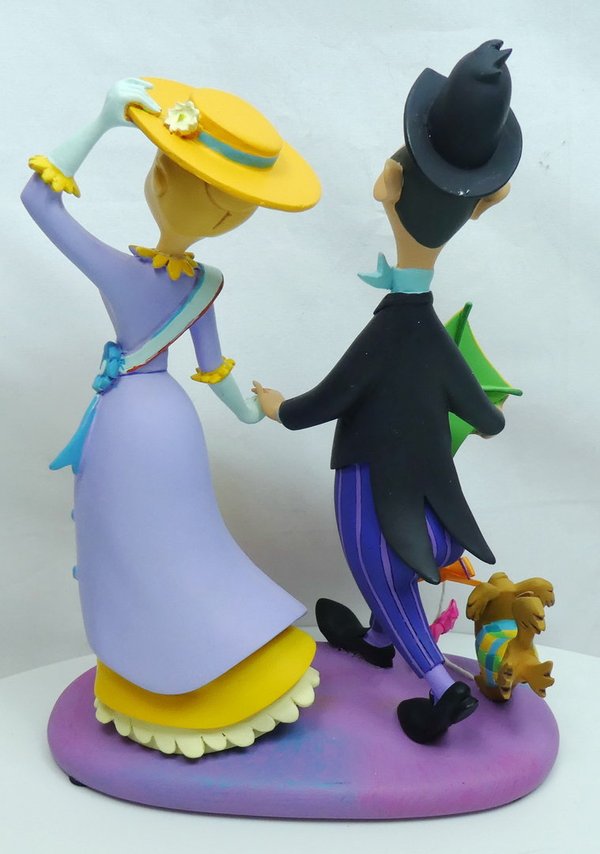 Disney Disneyland Paris Figur Mary Poppins Artwok by Kevin & Jody Set 2