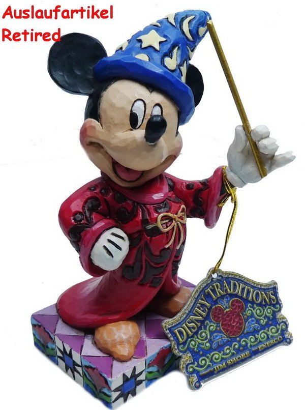 Disney Enesco Jim Shore Traditions 4010023 Mickey Zauberer Touch of Magic