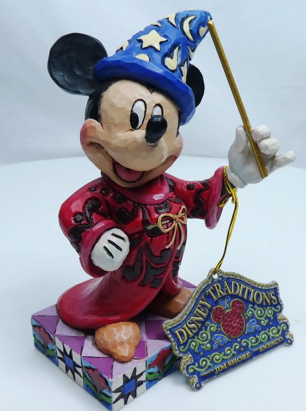 Disney Enesco Jim Shore Traditions 4010023 Mickey Wizard Touch of Magic
