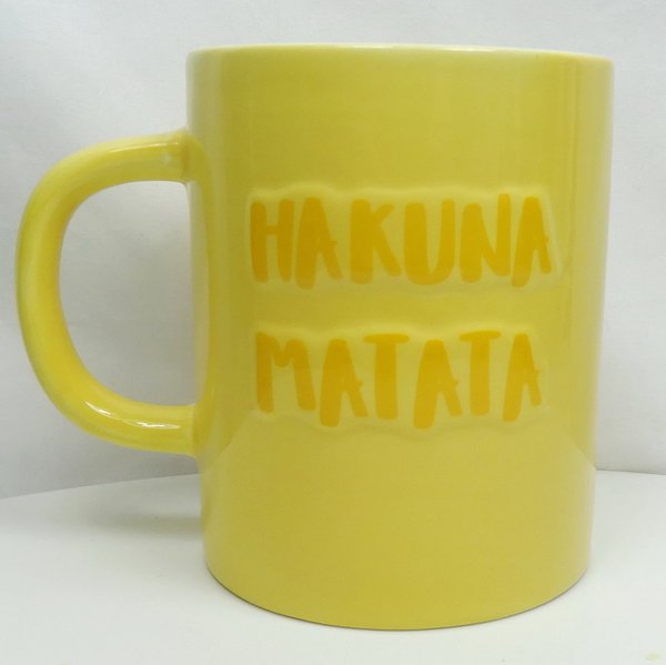 Disney Widdop Porzellan Becher MUG Tasse Kaffeetasse Timon & Pumba Hakuna Matata