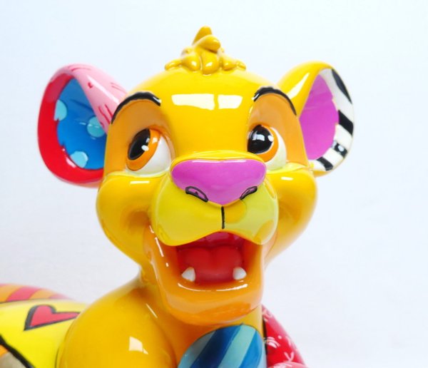 Disney Enesco Romero Britto Figur Statement gross 6007099 Simba König der Löwen