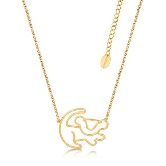 König der Löwen Halskette Simba Gold Couture Kingdom