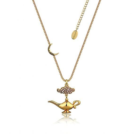 Dschinni Lampe - Halskette Gold Couture Kingdom Aladdin