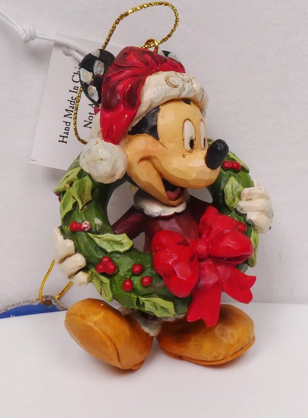 Disney Eneseco Traditions Jim Shore Weihnachtsbaumschmuck Ornament A30355 Mickey Mouse