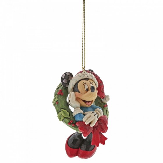 Disney Eneseco Traditions Jim Shore Weihnachtsbaumschmuck Ornament A30356 Minnie Mouse