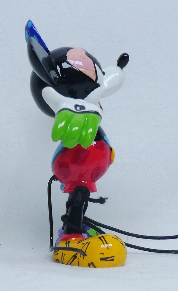 Disney Enesco Romero Britto figure 4049372 Mickey Mouse Mini cheerful