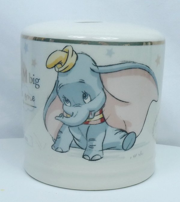 Disney Widdop Figur Magical beginnings Spardose aus Keramik : Dumbo