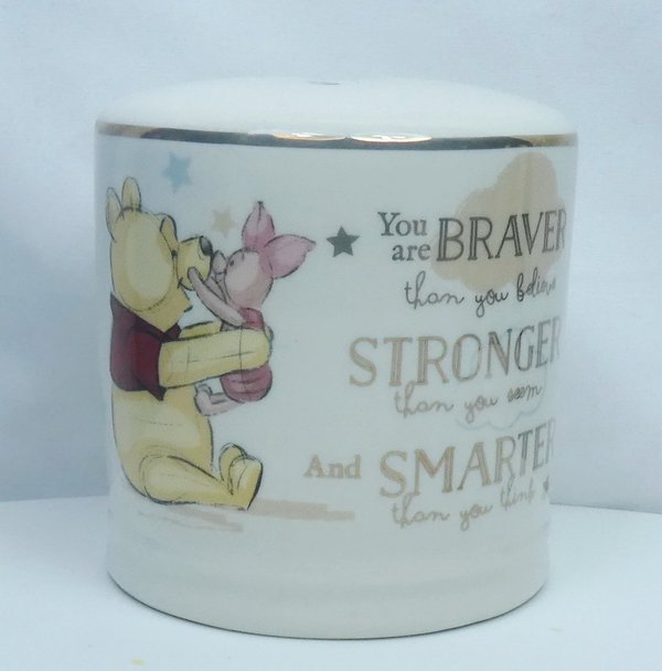 Disney Widdop Figur Magical beginnings Spardose aus Keramik : Winnie Pooh