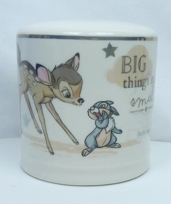 Disney Widdop Figur Magical beginnings Spardose aus Keramik : Bambi