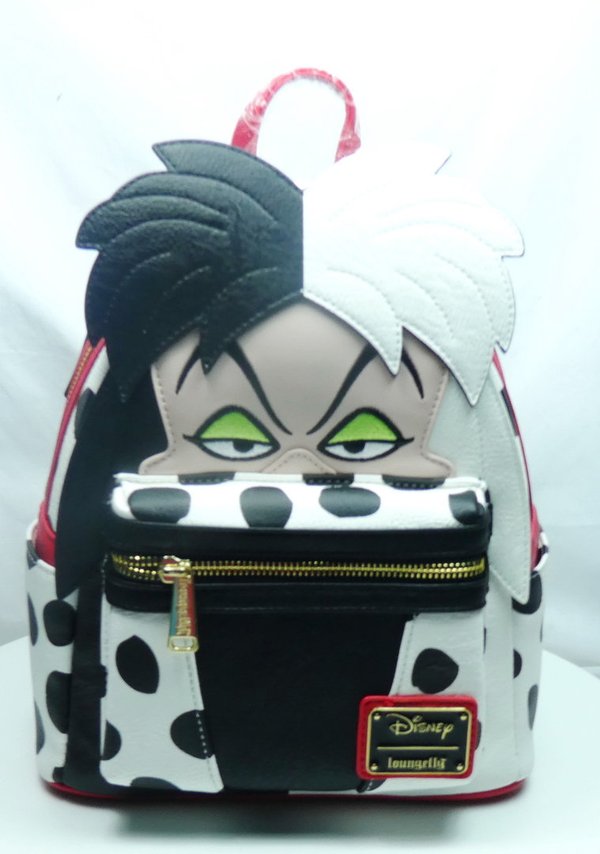 Loungefly Disney Rucksack Backpack Daypack WDBK0855 101 Dalmatiner Cruella de Vil