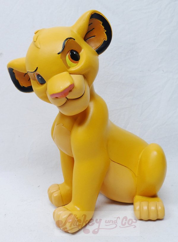 Disney Classic Figur WIDDOP Magical Moments : Spardose König der Löwen Simba