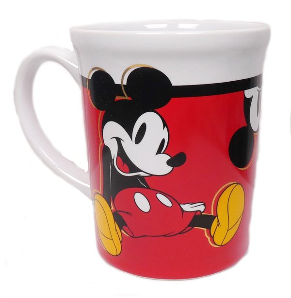 Disney Kaffeetasse Tasse Mug Pott Kaffee Mickey Mouse Rise and Shine