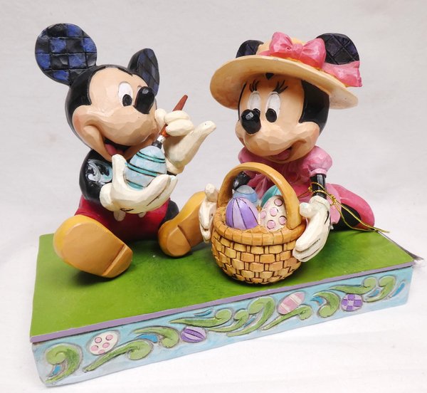 Disney Enesco Traditions Jim Shore 6008319 Mickey und Minnie Ostern