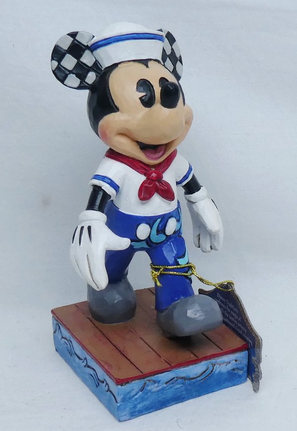 Disney Enesco Traditions Jim Shore  Mickey Sailor Personality Pose 6008079