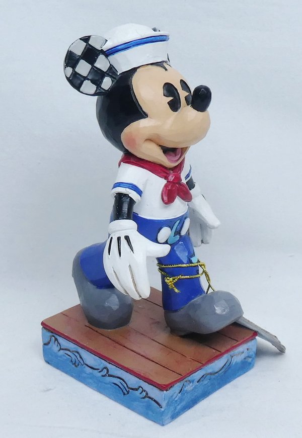 Disney Enesco Traditions Jim Shore  Mickey Sailor Personality Pose 6008079