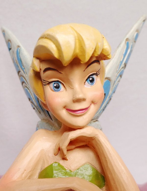 Disney Enesco Traditions Jim Shore  Tink Sitting in Flower 6008076