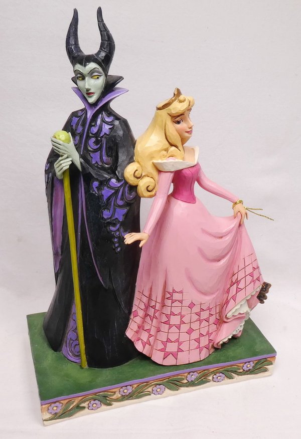 Disney Enesco Traditions Jim Shore  Aurora & Maleficent 6008068