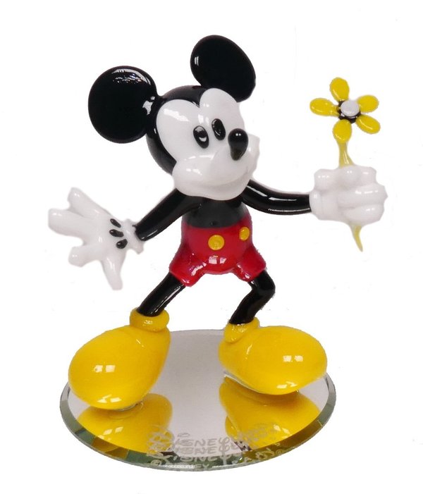 Disney disneyland Paris Figur aus Glas Arribas Brothers Mickey Mouse Flower reopening 2020