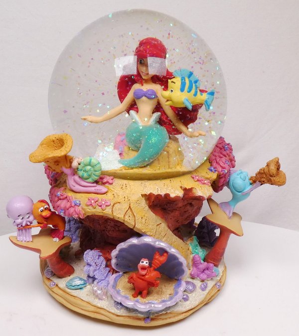 Disney Bradford Schneekugel mit Musik Arielle die Meerjungfrau
