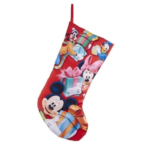 Disney Weihnachten Weihnachtssocke Kaminsocke DN7194 19"  45cm  : Mickey Minnie Goofy