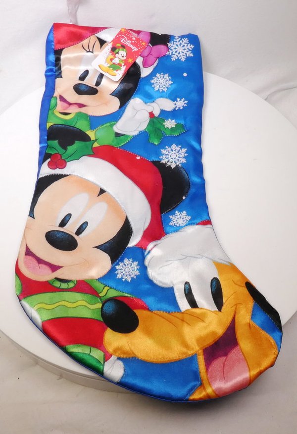 Disney Weihnachten Weihnachtssocke Kaminsocke DN7171 19"  45cm  : Mickey Minnie Pluto